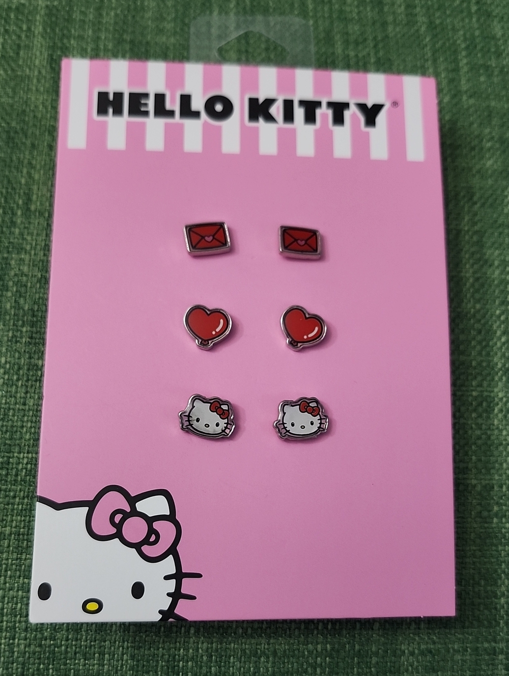 Hello Kitty Kids Stud Earring Set
